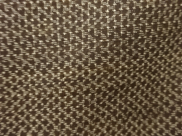 JAPANESE KIMONO / ANTIQUE MENS KIMONO / SILK / DORO OSHIMA TSUMUGI